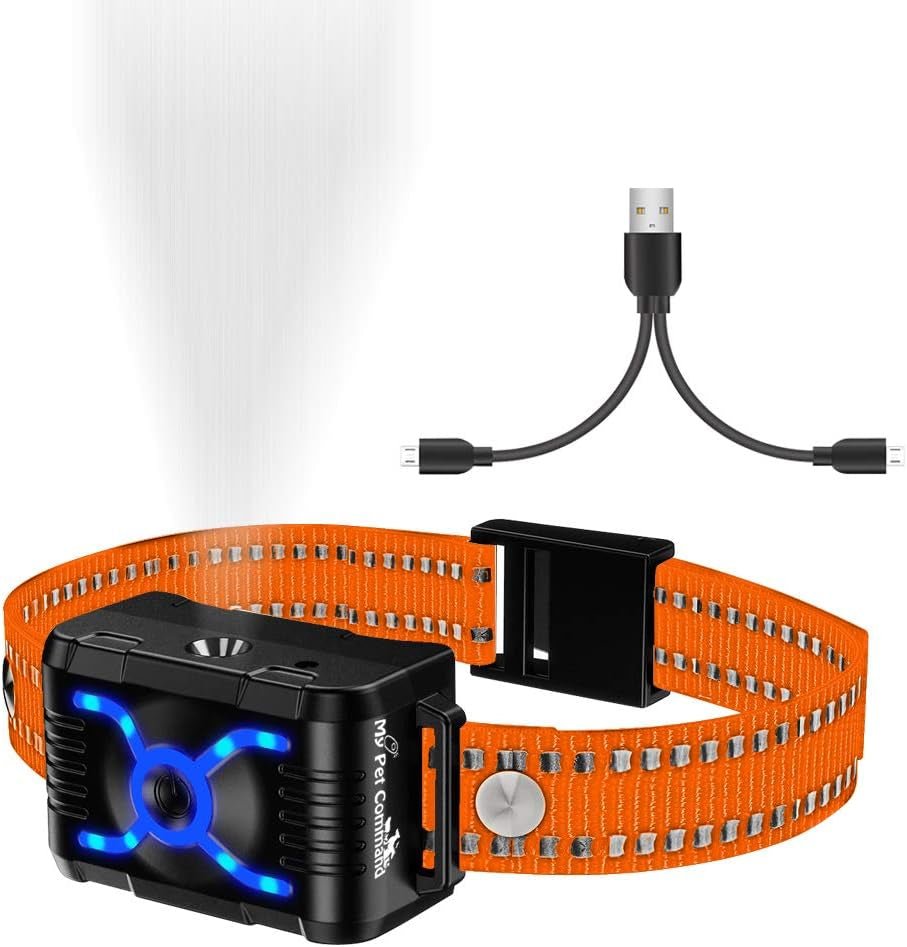 "2600 FT Citronella Dog Training Collar - 4 - in - 1 Remote with Spray, Vibration, Tone & Night Light Functions | Safe, Humane, Waterproof & Rechargeable | Supports Up to 3 Collars" - Eco and More Pet Store