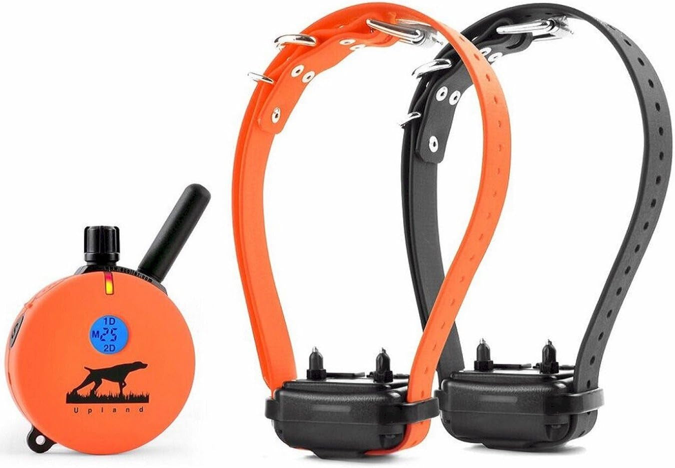 E-Collar Dog Training Collar, Rechargeable Remote + Finger Clicker, for Small to Medium Dogs, Humane Tapping Stimulation, 100 Levels, Tone, Light, 1/2 Mile 1 Dog, Zen