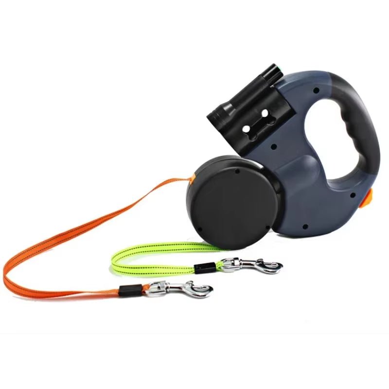LED Automatic Retractable Traction Rope with Two - Headed and Plastic Bag Box Dog Leash Dog Chain Pet Supplies Dog Accessories - Eco and More Pet Store