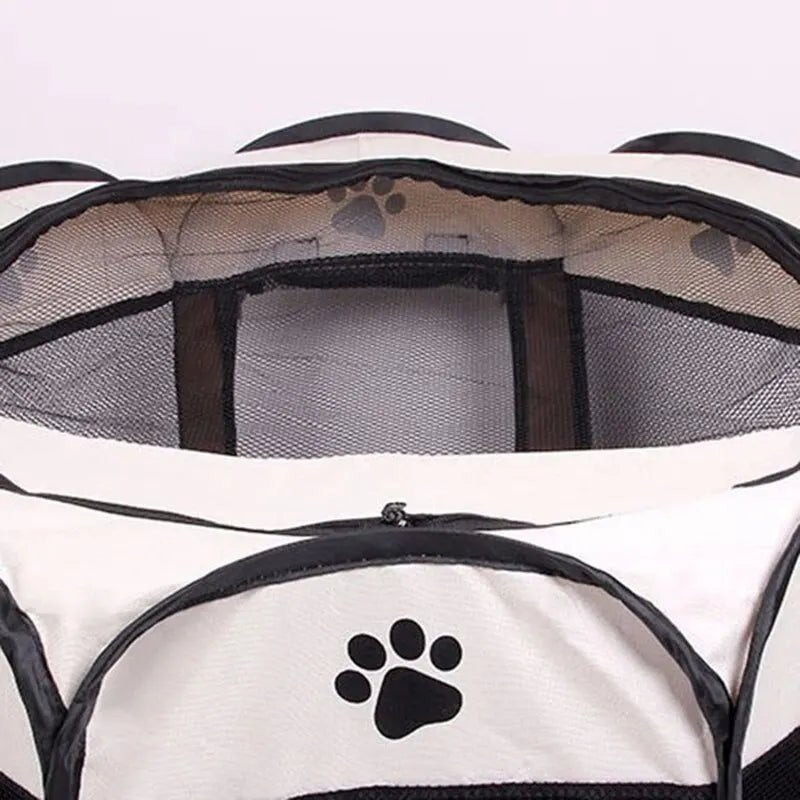 Portable Foldable Pet Tent Kennel Octagonal Fence Puppy Shelter Easy to Use Outdoor Easy Operation Large Dog Cages Cat Fences - Eco and More Pet Store