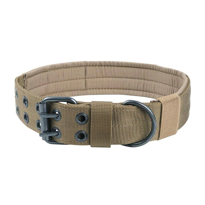 2" Wide Tactical Heavy Duty Nylon Large Dog Collar K9 Military with Metal Buckle - Eco and More Pet Store