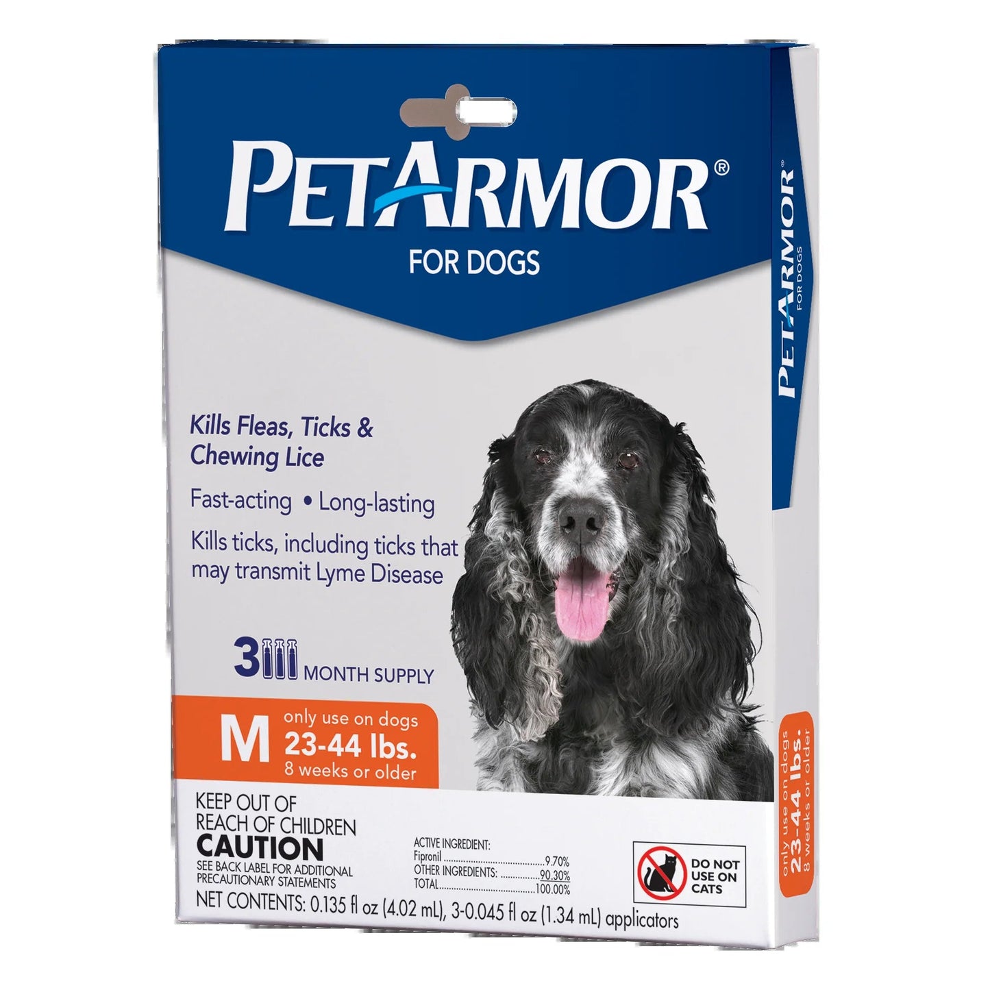 3 - Month Topical Flea & Tick Treatment for Large Dogs (89 - 132 lbs) | 3 Count - Effective, Long - Lasting Protection Against Pests - Eco and More Pet Store