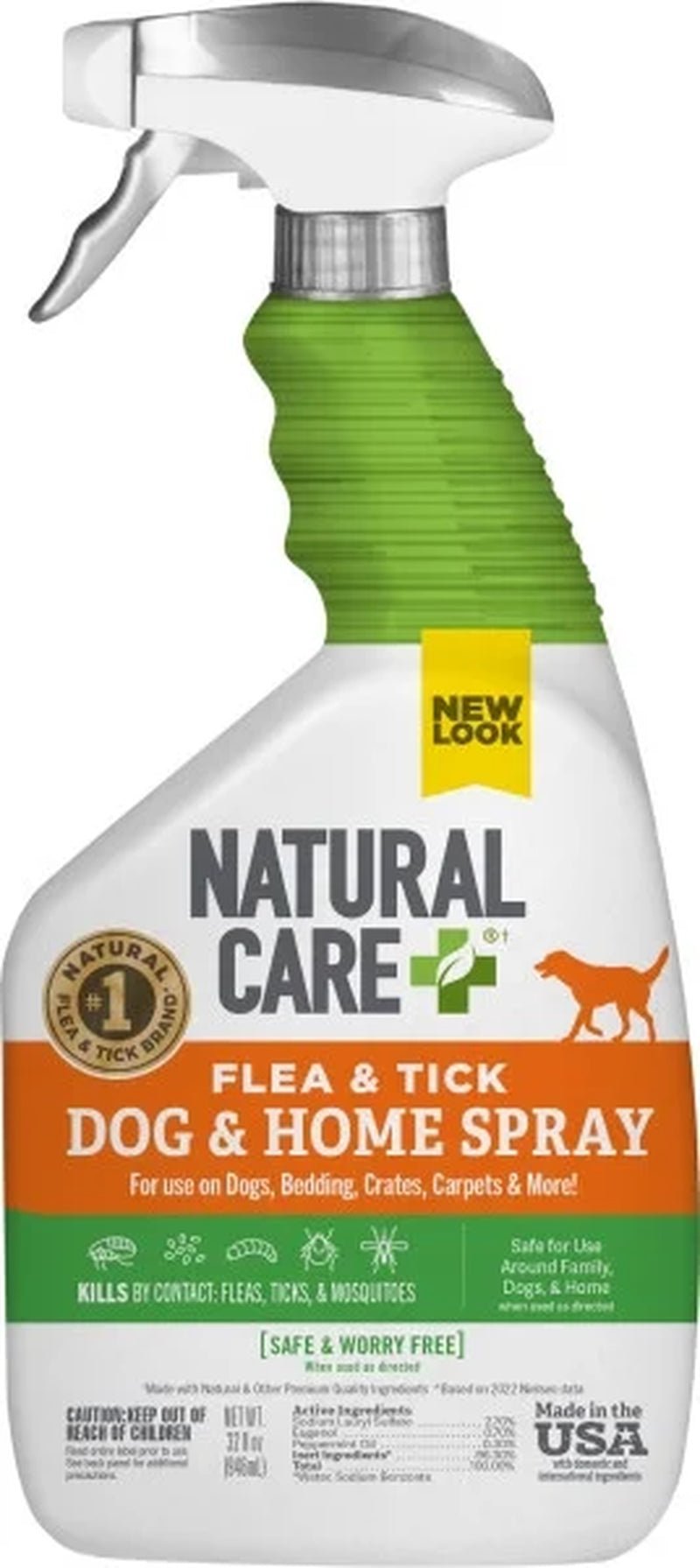 32 oz Flea and Tick Repellent Spray for Dogs & Home | Powerful, Natural Protection Against Pests - Safe & Effective Solution for a Pest - Free Environment - Eco and More Pet Store