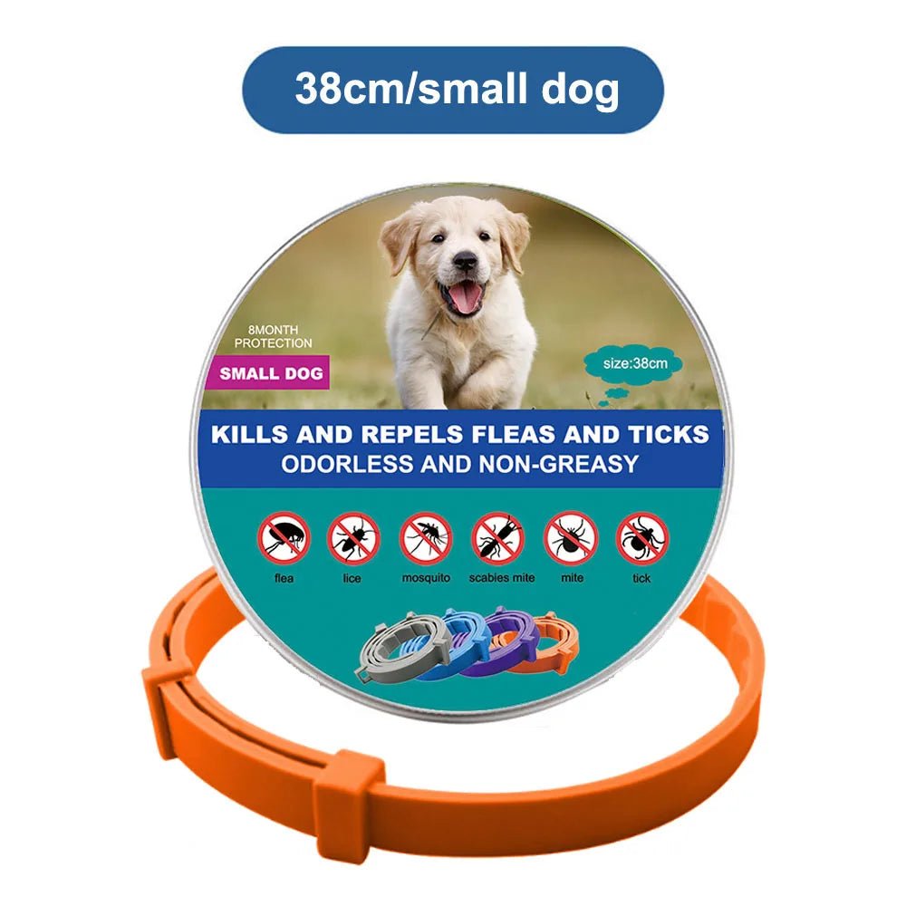 38Cm 70Cm Retractable Deworming Dog Cat Collar Pet anti Flea Ticks Collar Repellent Mosquito Pet Collars for Cats Dogs Products - Eco and More Pet Store