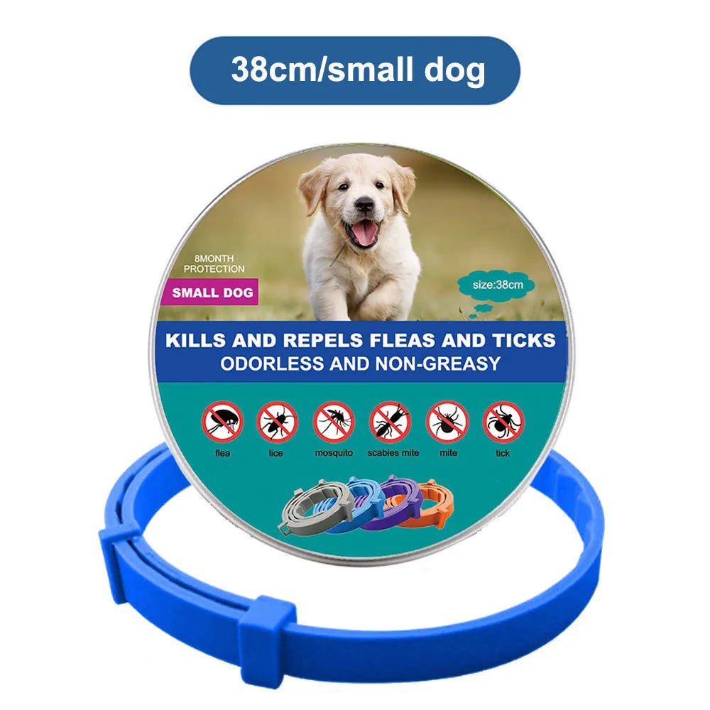 38Cm 70Cm Retractable Deworming Dog Cat Collar Pet anti Flea Ticks Collar Repellent Mosquito Pet Collars for Cats Dogs Products - Eco and More Pet Store