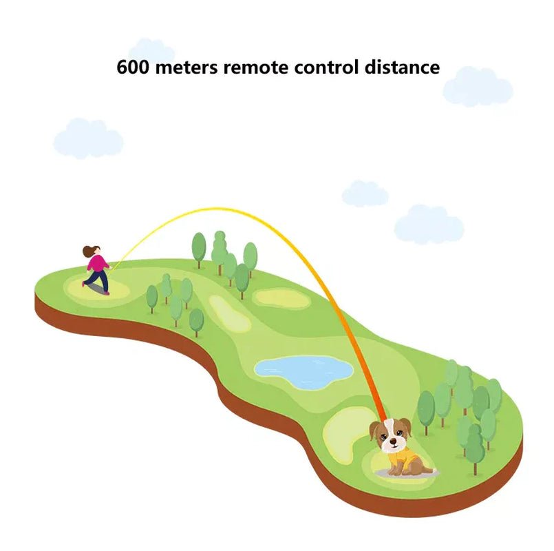650 YD Remote Dog Training Shock Collar Waterproof for Small Medium Large Dogs - Eco and More Pet Store DBA Overseen