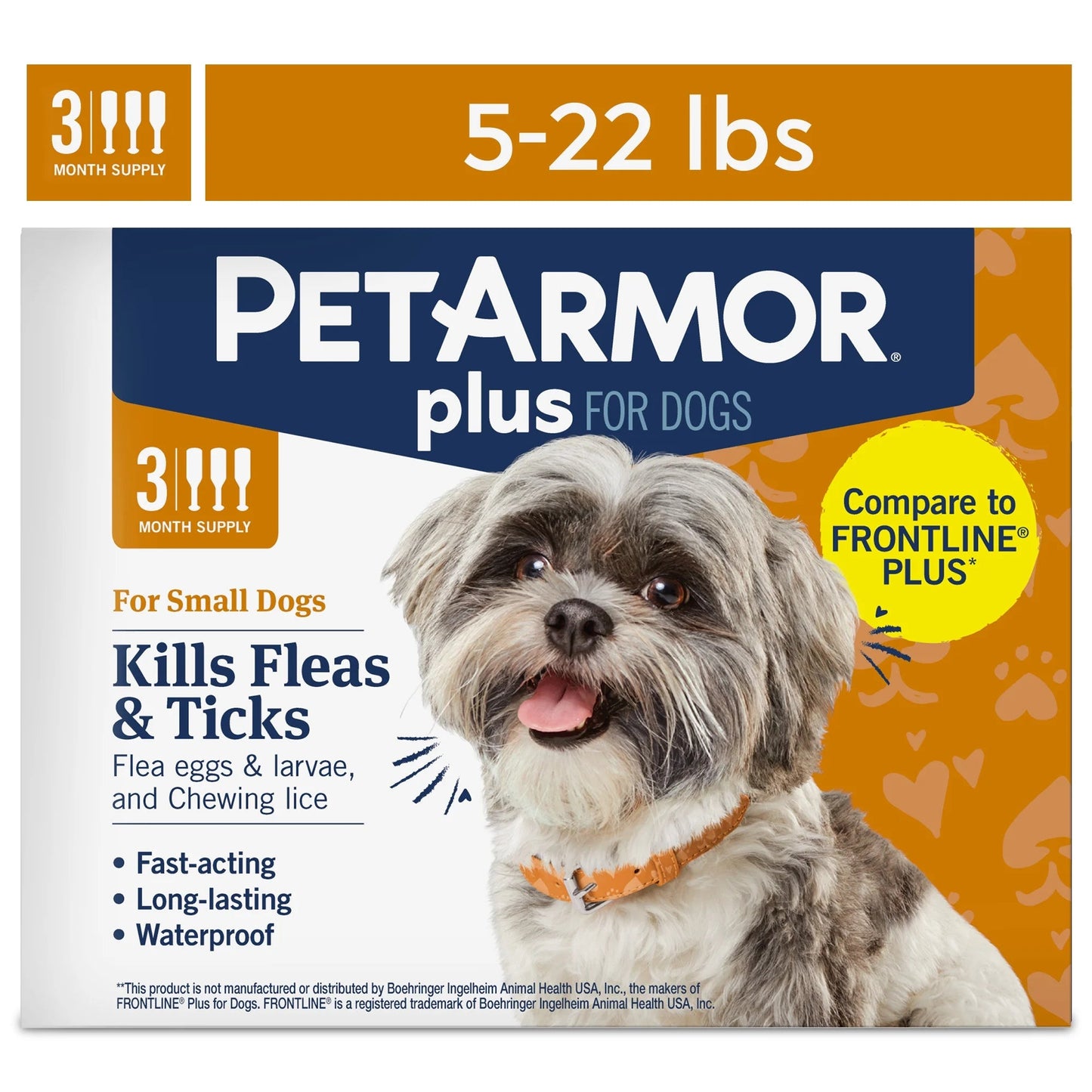 8 - Month Flea & Tick Prevention for Small Dogs (5 - 22 lbs) | Long - Lasting Protection Against Pests - Safe & Effective Formula for Happy, Healthy Pets - Eco and More Pet Store