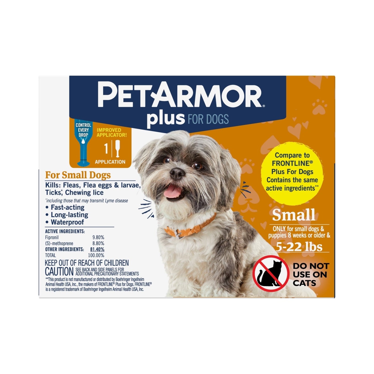 8 - Month Flea & Tick Prevention for Small Dogs (5 - 22 lbs) | Long - Lasting Protection Against Pests - Safe & Effective Formula for Happy, Healthy Pets - Eco and More Pet Store