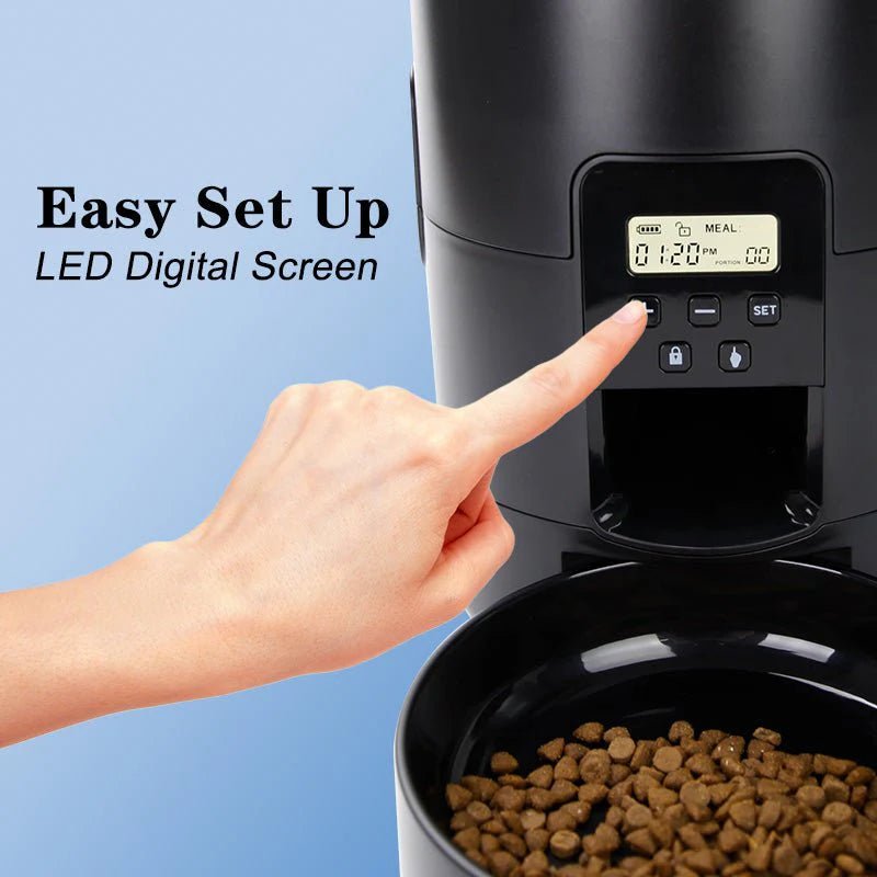 Automatic Cat Feeder| 2L Dry Food Dispenser - Eco and More Pet Store DBA Overseen