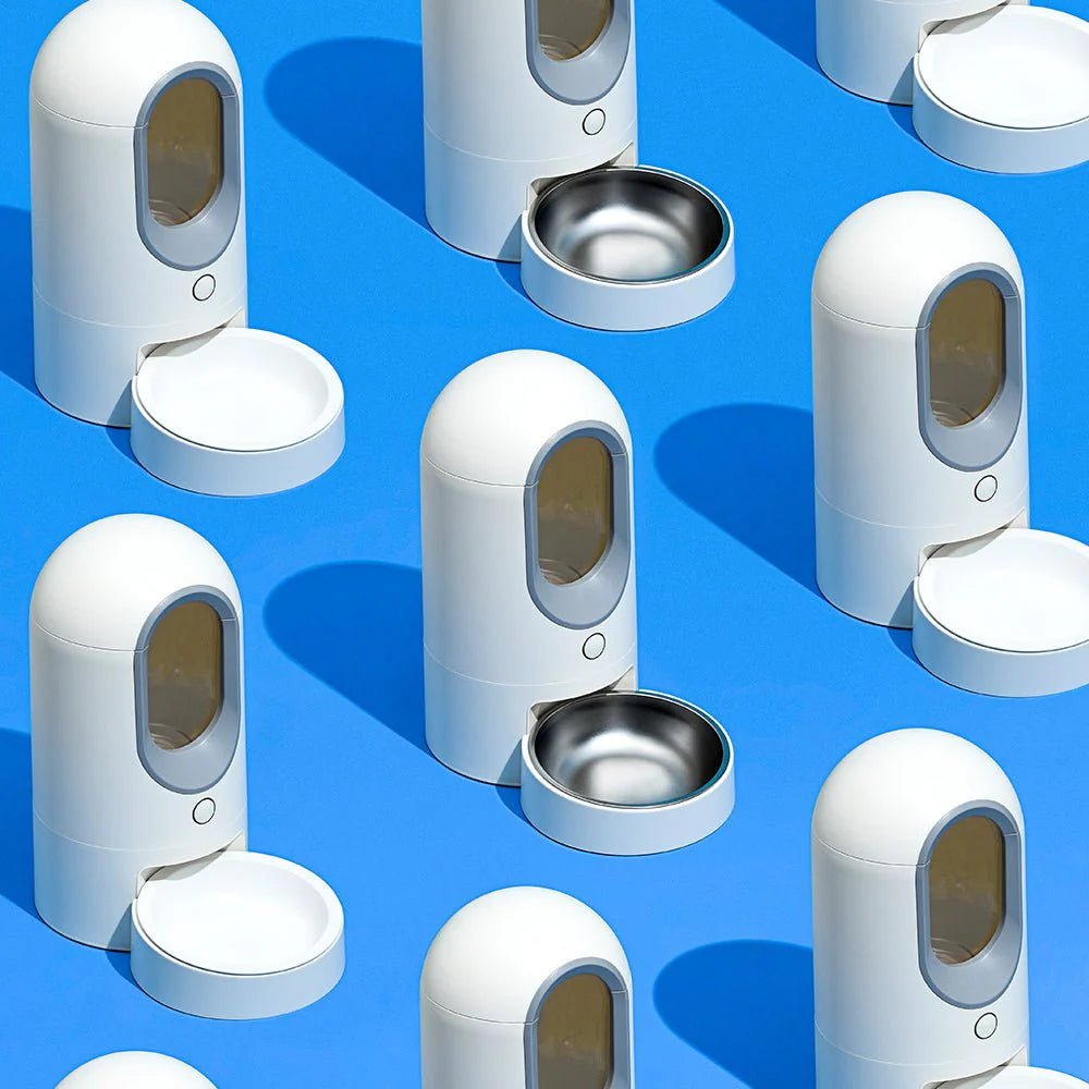 Automatic Cat Feeder | Timed Cat Food Dispenser Wi - Fi with APP Control for Remote - Eco and More Pet Store DBA Overseen