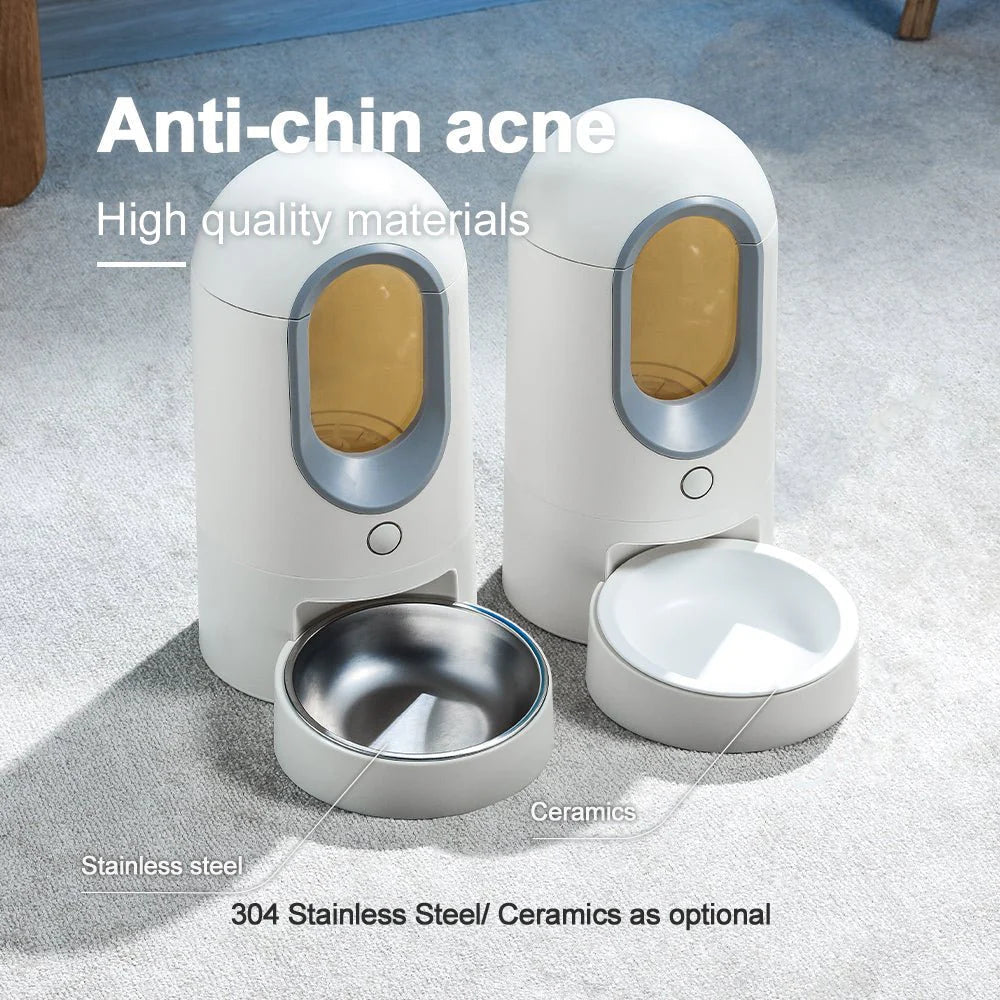 Automatic Cat Feeder | Timed Cat Food Dispenser Wi - Fi with APP Control for Remote - Eco and More Pet Store DBA Overseen