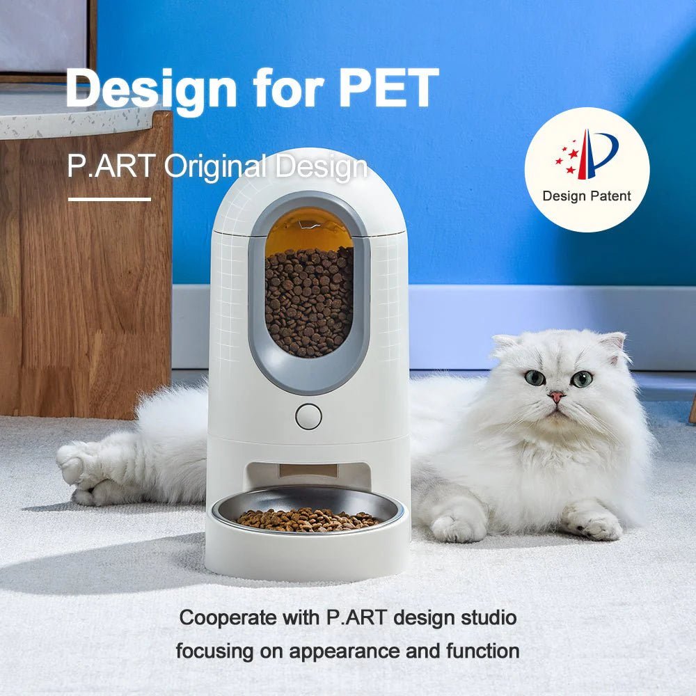 Automatic Cat Feeder | Timed Cat Food Dispenser Wi - Fi with APP Control for Remote - Eco and More Pet Store DBA Overseen