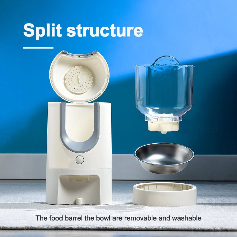 Automatic Cat Feeder | Timed Cat Food Dispenser Wi - Fi with APP Control for Remote - Eco and More Pet Store DBA Overseen