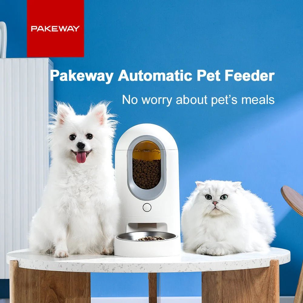Automatic Cat Feeder | Timed Cat Food Dispenser Wi - Fi with APP Control for Remote - Eco and More Pet Store DBA Overseen