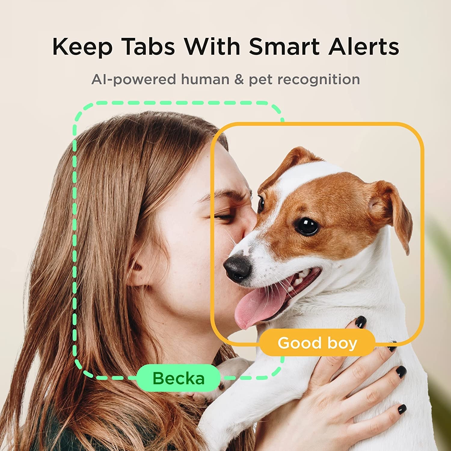 Cam | Indoor Wi - Fi Pet and Security Camera with Phone App, Pet Monitor with 2 - Way Audio and Video, Night Vision, 1080P HD Video and Smart Alerts for Ultimate Home Security - Eco and More Pet Store