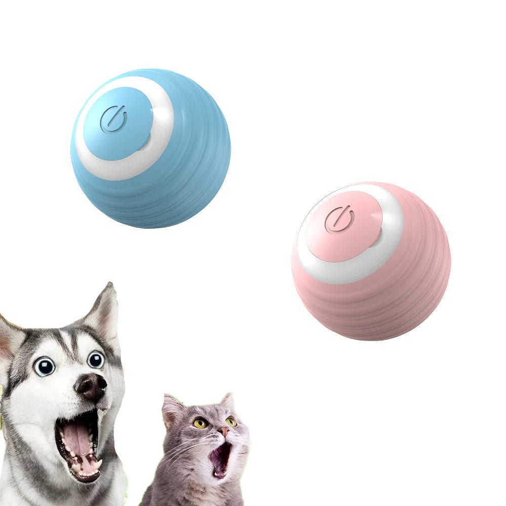 Cat Interactive Ball Smart Pet Cat Toys Indoor Automatic Rolling Magic Ball Electronic Interactive Cat Toy Cat Game Accessories - Eco and More Pet Store