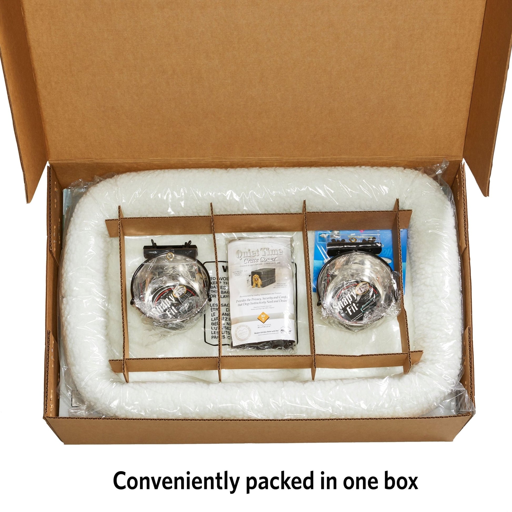 "Cozy Canine Crate Starter Kit: Essential Comfort & Security for Your Pup" - Eco and More Pet Store