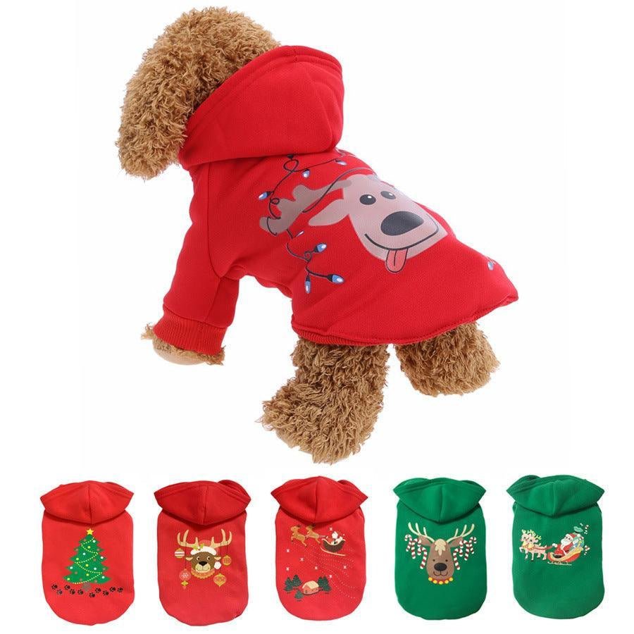 Cozy Cotton Dog Christmas Sweater - Festive Attire for Your Furry Friend - Eco and More Pet Store