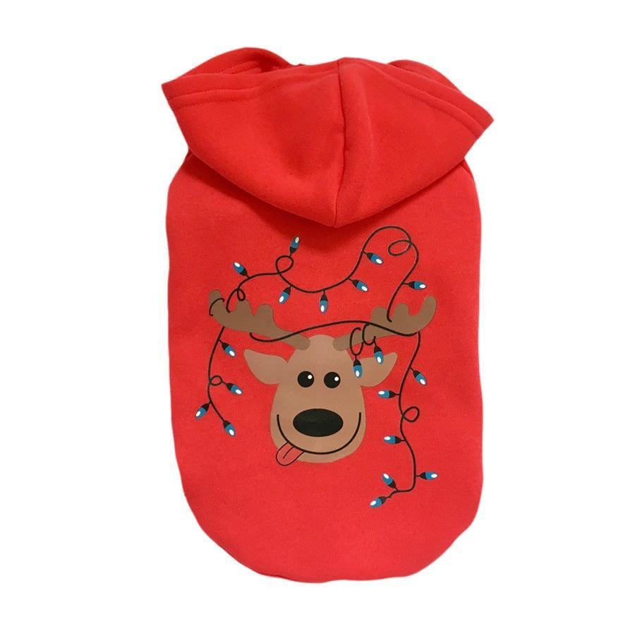 Cozy Cotton Dog Christmas Sweater - Festive Attire for Your Furry Friend - Eco and More Pet Store