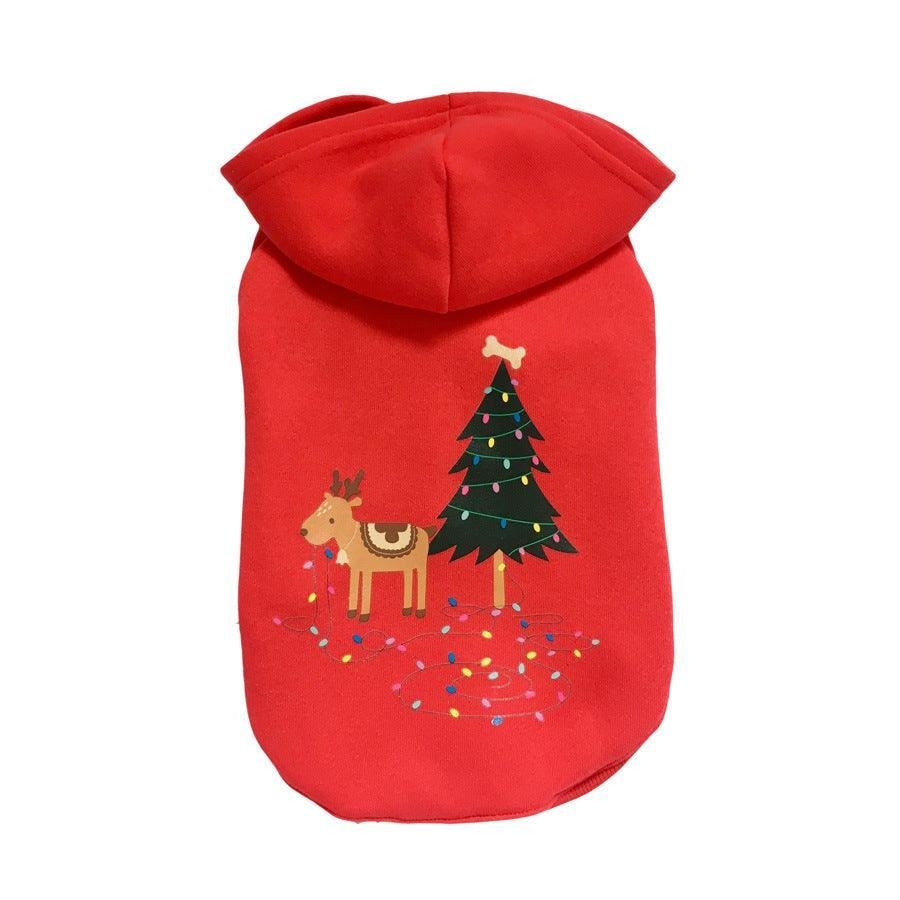 Cozy Cotton Dog Christmas Sweater - Festive Attire for Your Furry Friend - Eco and More Pet Store