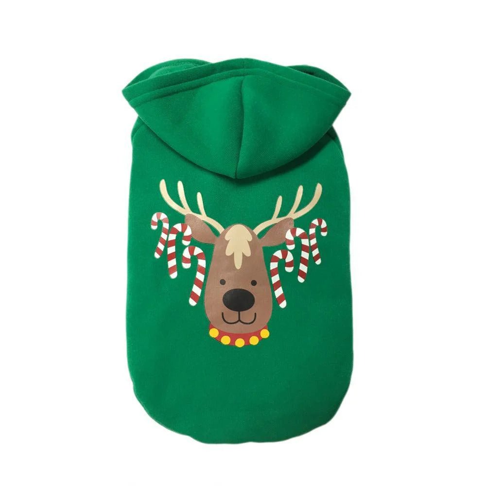 Cozy Cotton Dog Christmas Sweater - Festive Attire for Your Furry Friend - Eco and More Pet Store