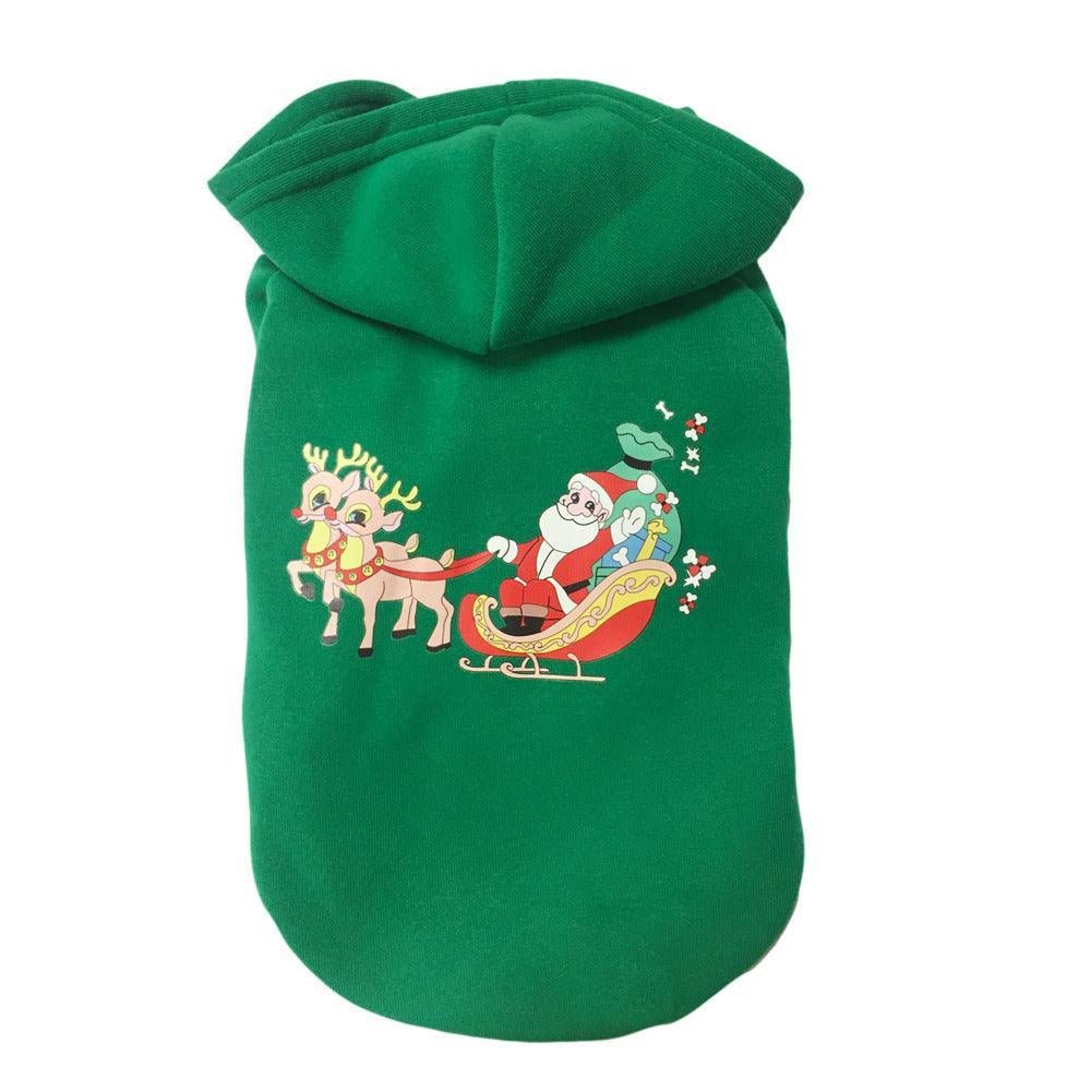 Cozy Cotton Dog Christmas Sweater - Festive Attire for Your Furry Friend - Eco and More Pet Store