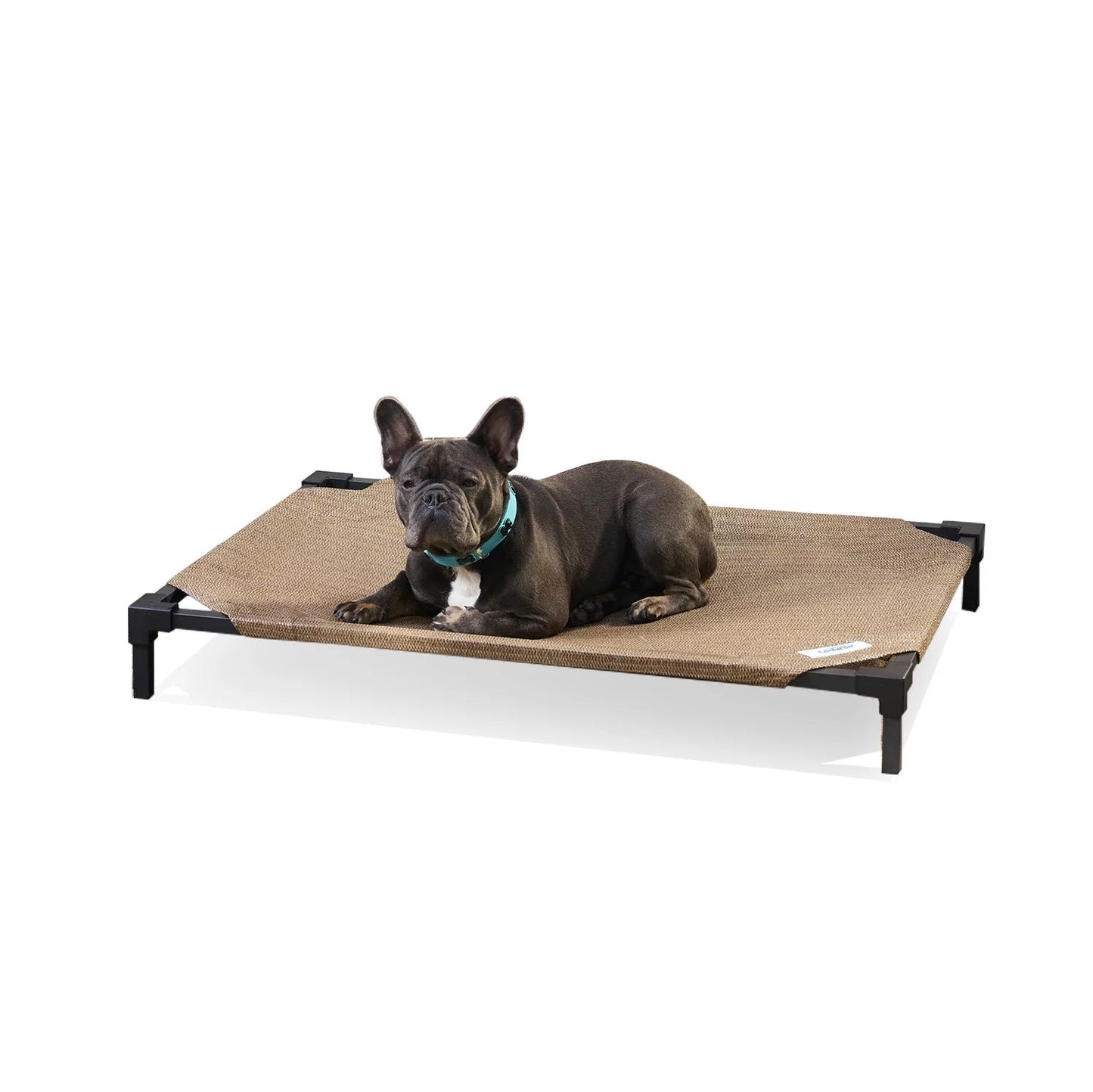 Dog Cooling Elevated Bed Pro, Large, Fits in 48In Crates, Nutmeg - Eco and More Pet Store