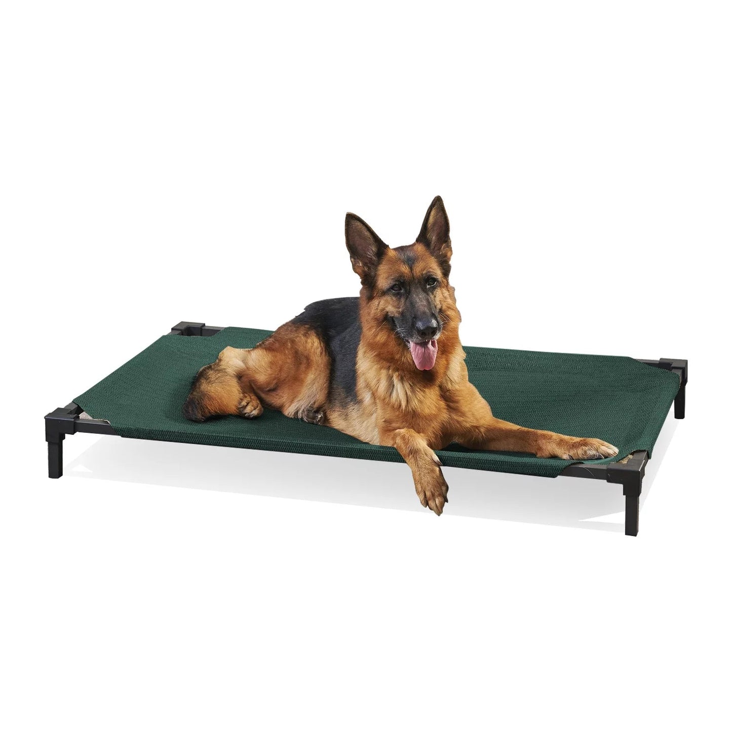 Dog Cooling Elevated Bed Pro, Large, Fits in 48In Crates, Nutmeg - Eco and More Pet Store