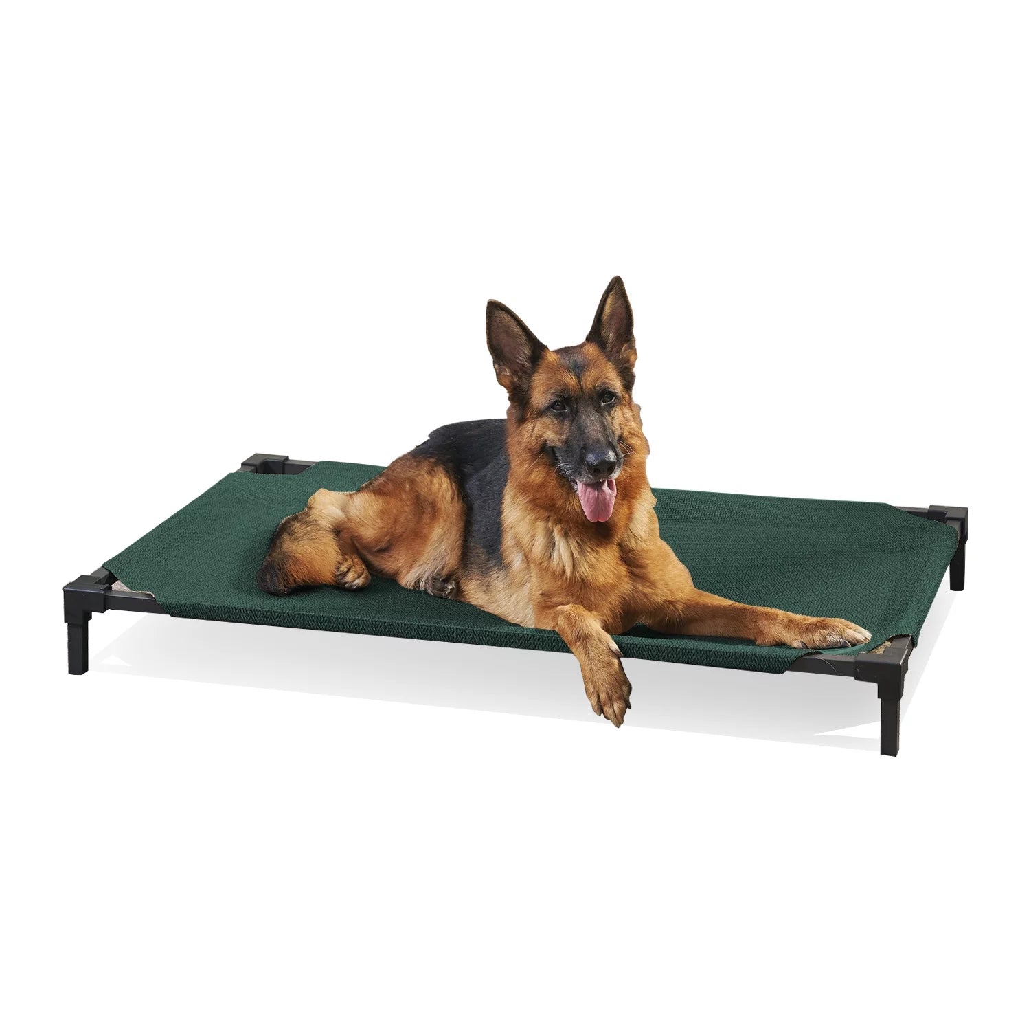 Dog Cooling Elevated Bed Pro, Large, Fits in 48In Crates, Nutmeg - Eco and More Pet Store