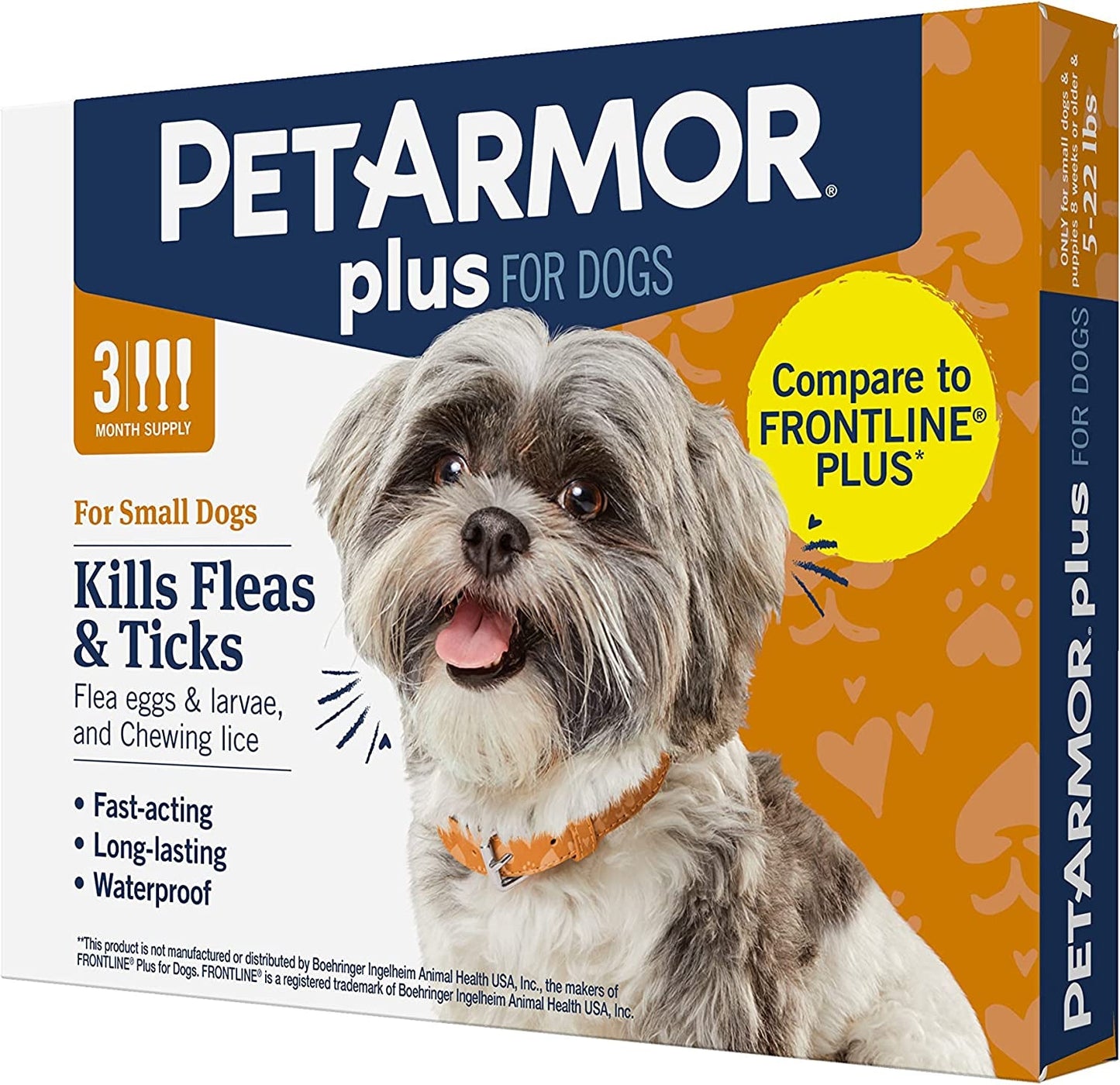 Fast - Acting Flea and Tick Prevention for Cats | Waterproof Topical Treatment (3 Doses) for Cats Over 1.5 lbs - Effective Defense Against Pests - Eco and More Pet Store