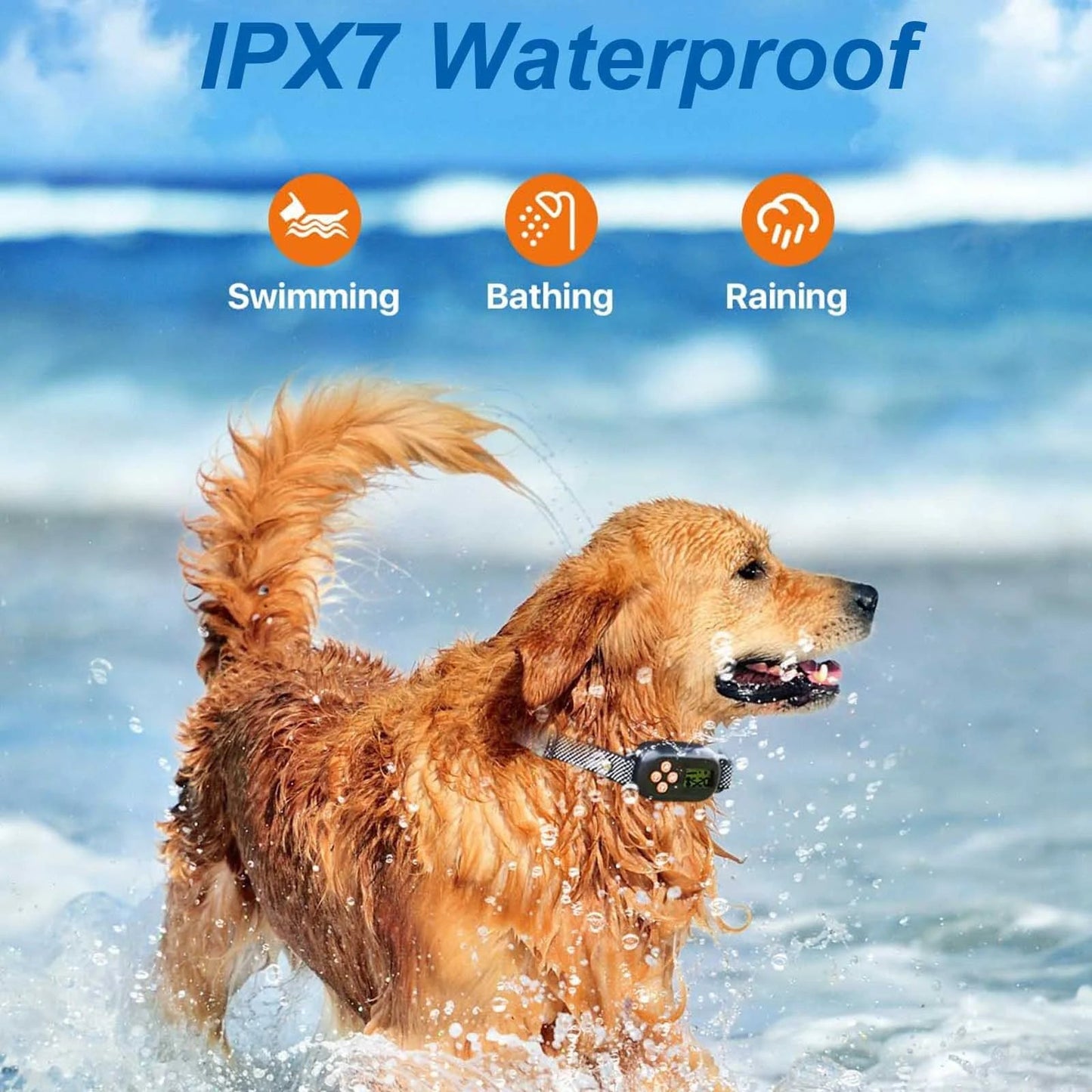 GPS Wireless Dog Fence System Electric Pet Collar with 3 Warning Modes Radius 25 - 999 Yards Waterproof & Rechargeable Receiver Containment for Outdoor Training - Eco and More Pet Store DBA Overseen