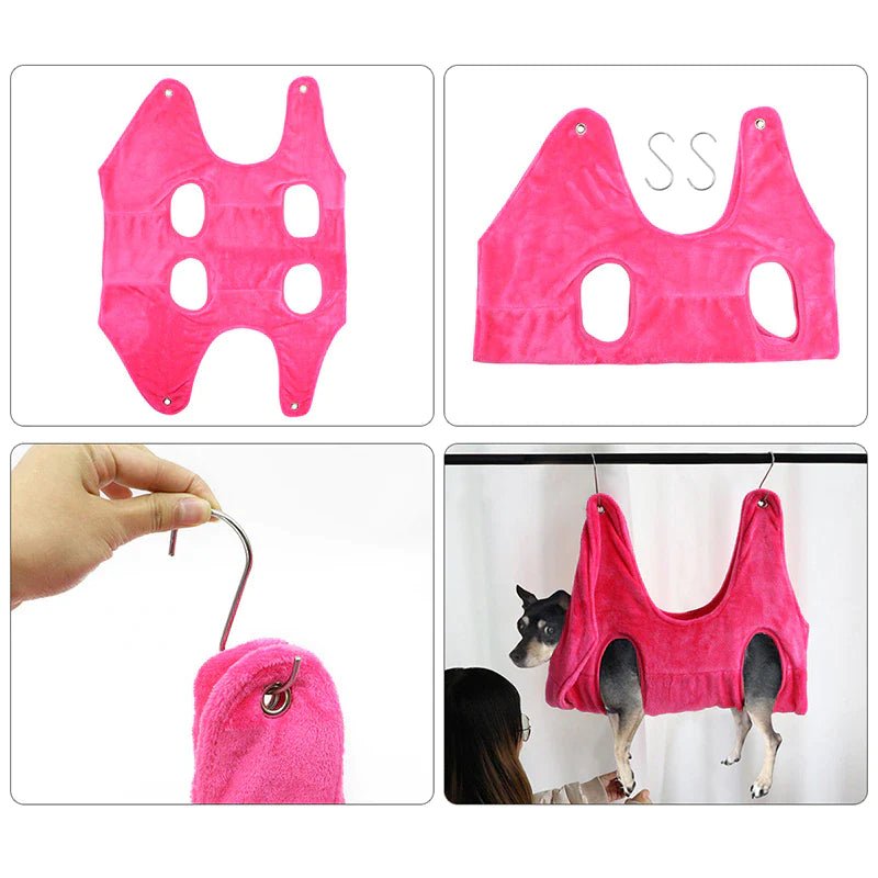 Grooming Hanging Hammock Harness | Portable Pet Dog Cat Grooming Hanging Hammock Harness Breathable Groom Helper US - Eco and More Pet Store DBA Overseen