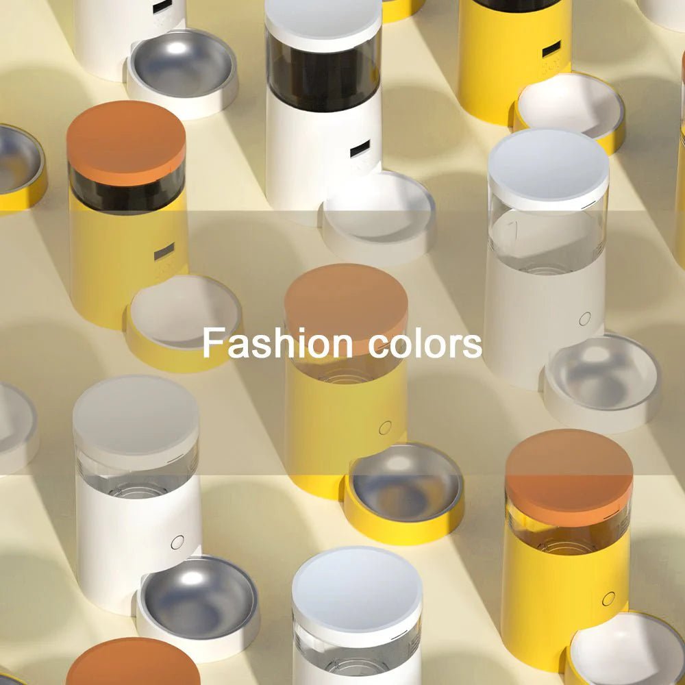 HEYBO Automatic Cat Feeder Wi - Fi Rechargeable Cats Food Dispenser with 30 - Day Life - Eco and More Pet Store DBA Overseen