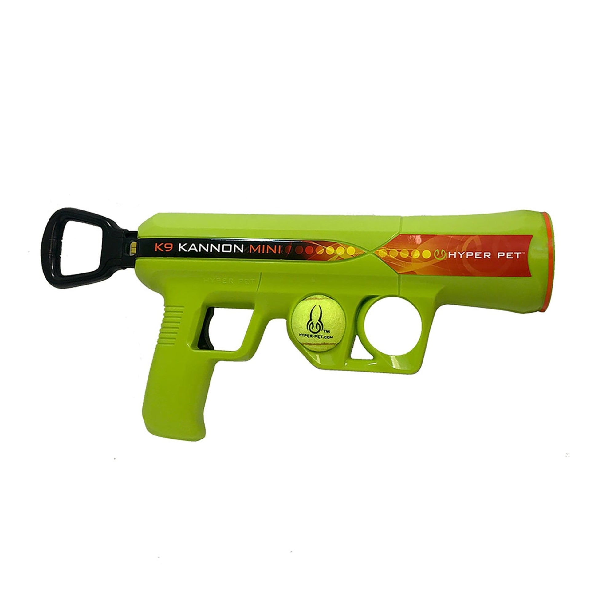 "Hyper Pet K9 Kannon Interactive Dog Tennis Ball Launcher - Hands - Free Fetch Toy with One Safe Tennis Ball for Endless Outdoor Fun!" - Eco and More Pet Store