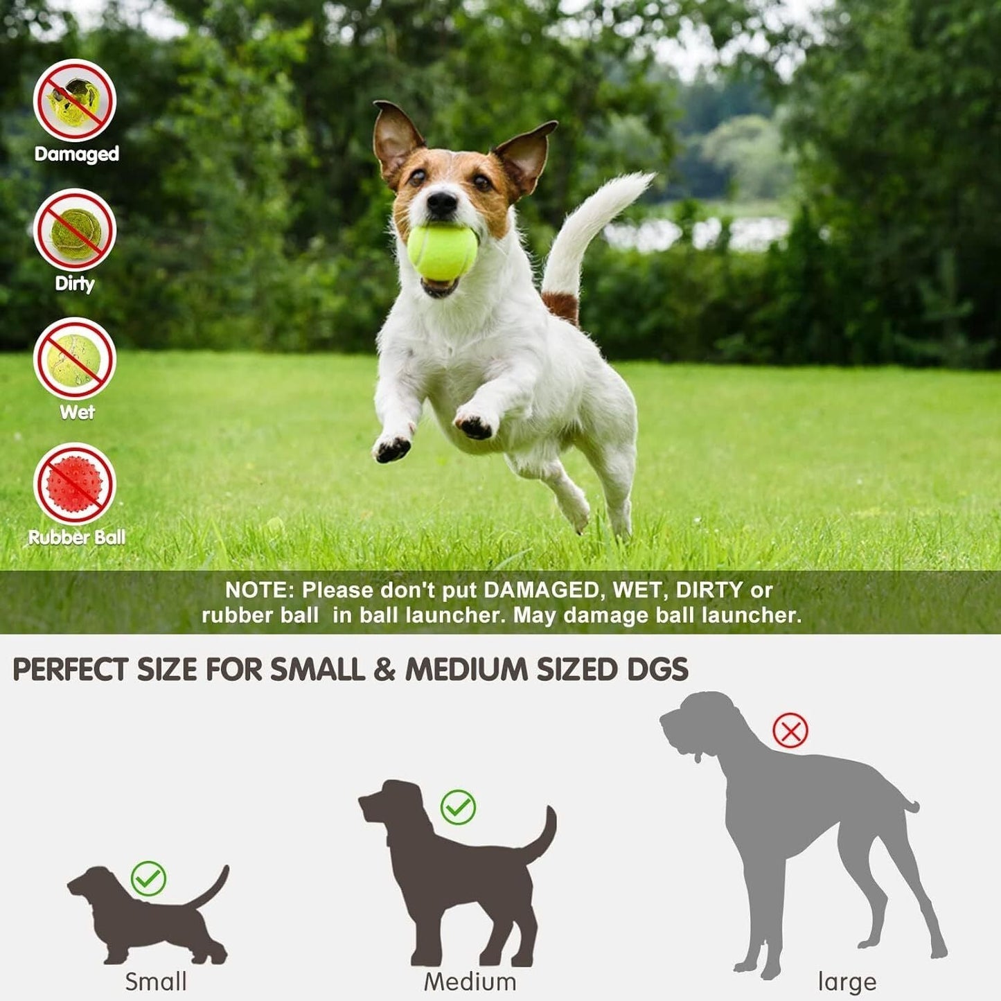 "Interactive Automatic Dog Ball Launcher - Hands - Free Tennis Ball Thrower for Endless Fetch Fun!" - Eco and More Pet Store