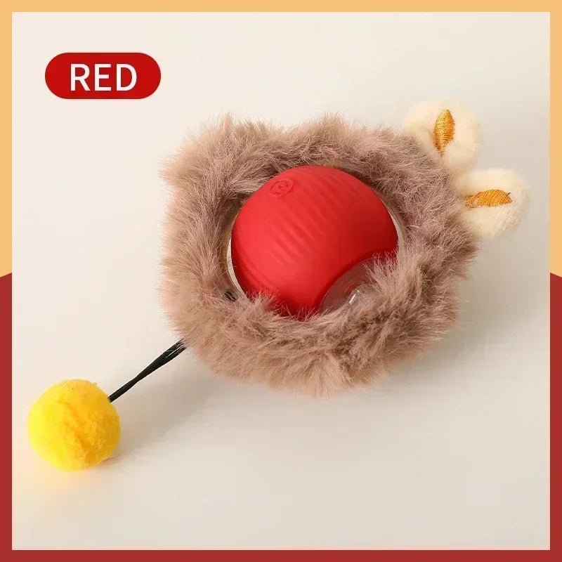 Interactive Cat Toys Ball Auto Electric Rolling Ball Toys for Cats/Kitty Pets Smart Automatic Teaser USB Rechargeable - Eco and More Pet Store