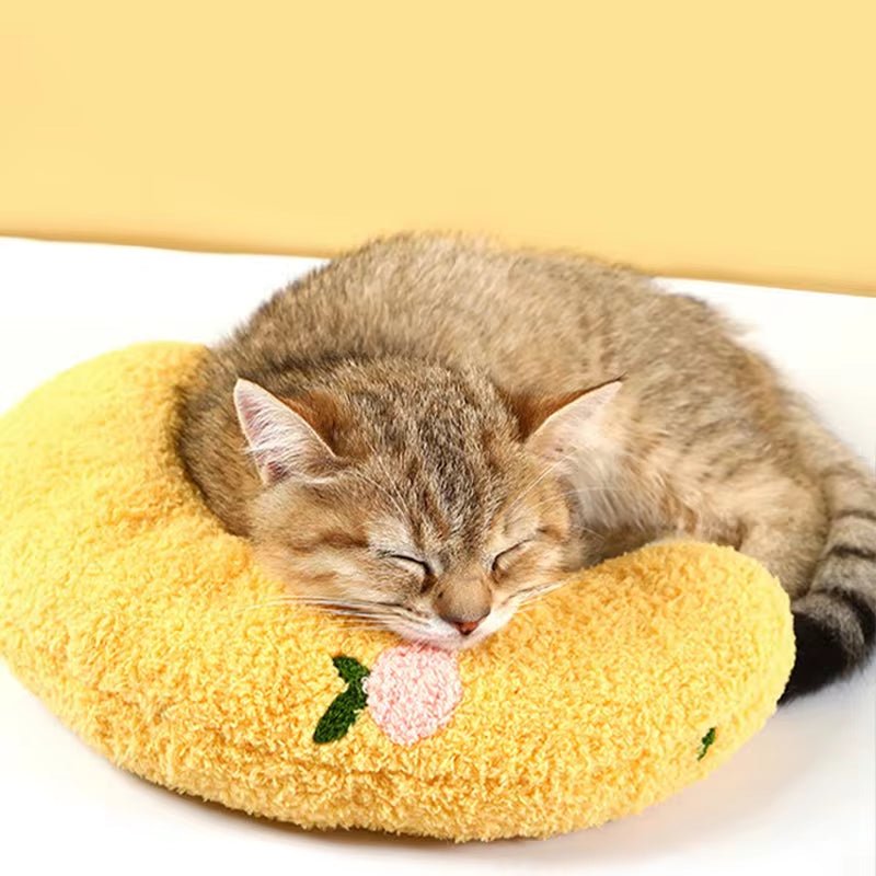 Little Pillow for Cats Fashion Neck Protector Deep Sleep Puppy U - Shaped Pillow Cat Pillow Kitten Headrest Dog Sleeping Pillow - Eco and More Pet Store