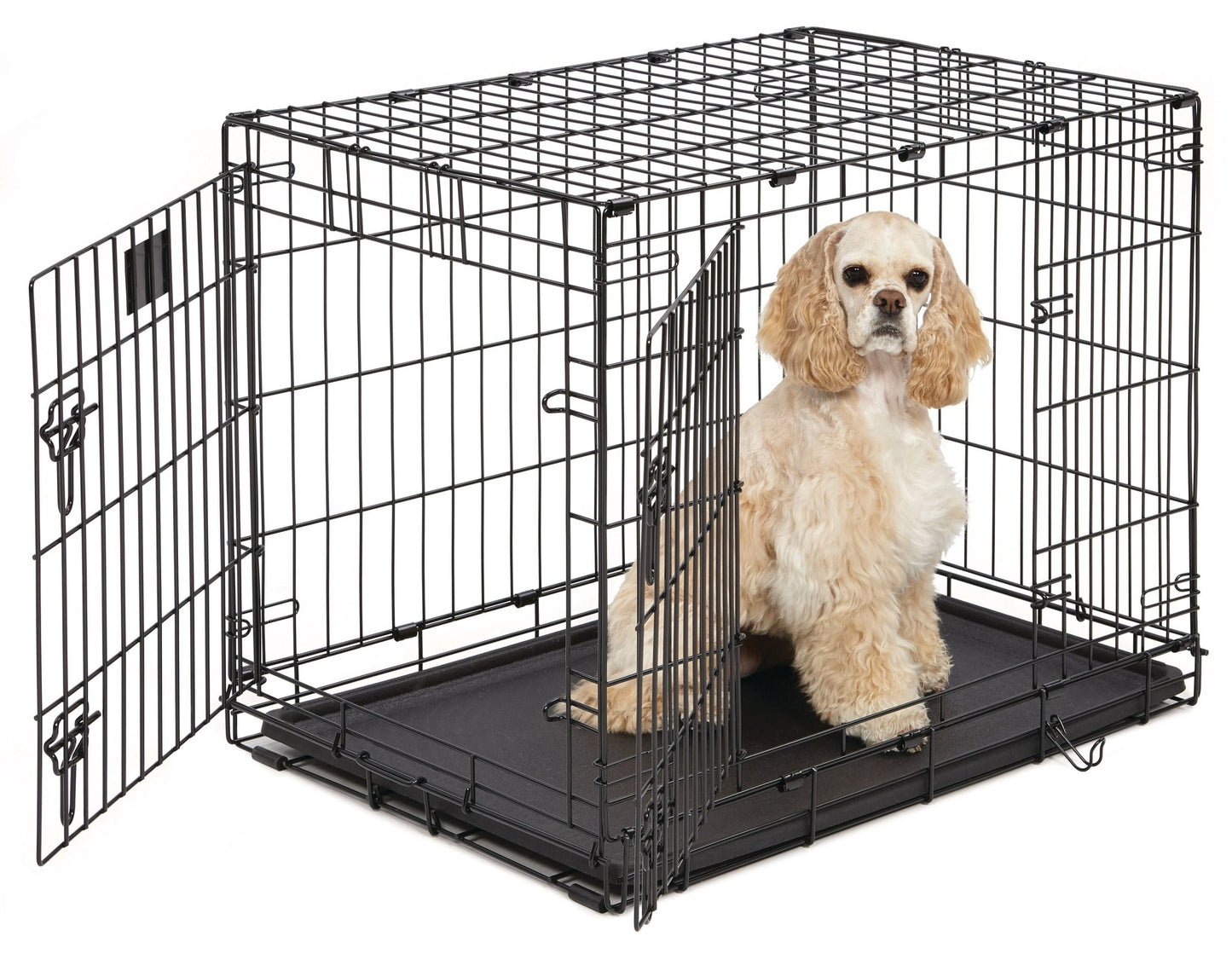 Midwest Lifestages Double Door Dog Crate, 48" - Eco and More Pet Store DBA Overseen
