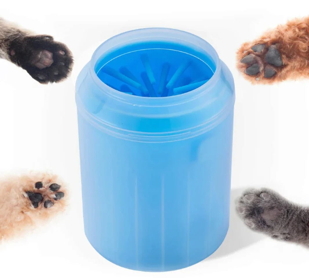 New Dog Paw Cleaner Cup Soft Silicone Combs Portable Outdoor Pet Foot Washer Paw Clean Brush Quickly Wash Foot Cleaning Bucket - Eco and More Pet Store