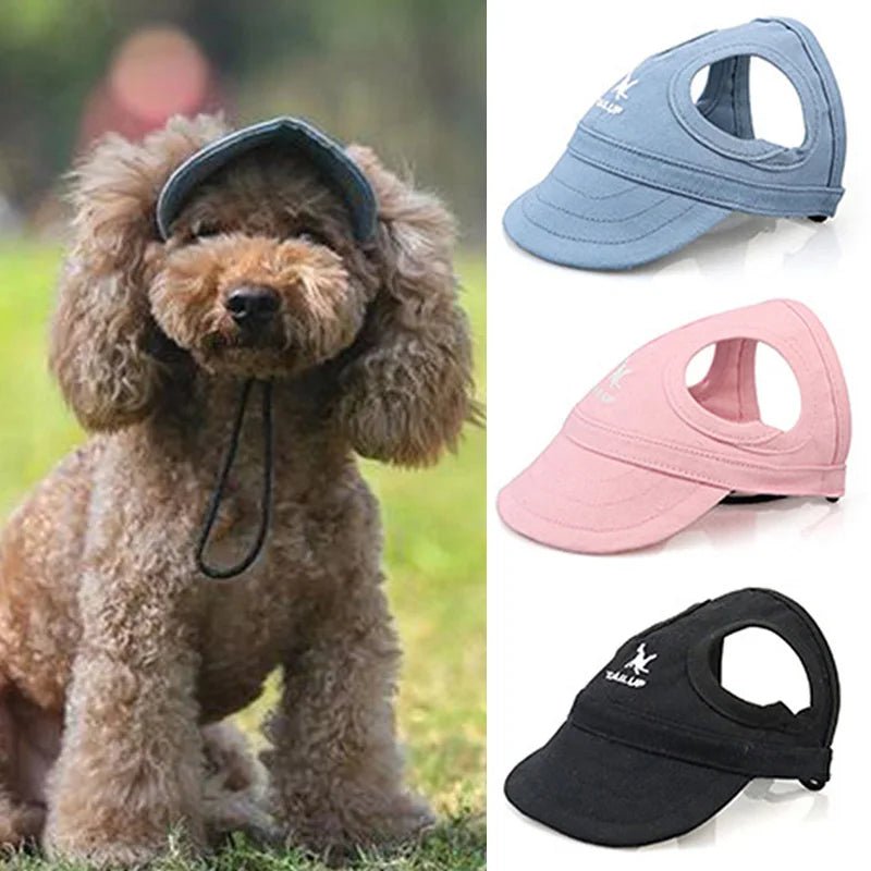 Pet Dog Caps Small Puppy Pets Summer Solid Oxford Cap Dog Baseball Visor Hat Outdoor Accessories Sunscreen Bonnet Cap Chihuahua - Eco and More Pet Store