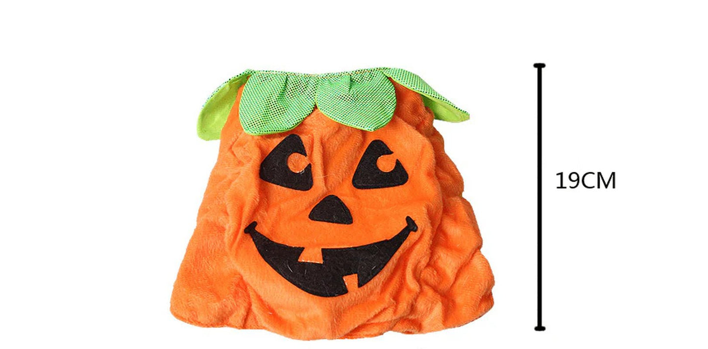 Pet Pumpkin Leaf Costume - Creative Halloween Cat Cosplay Clothing - Eco and More Pet Store