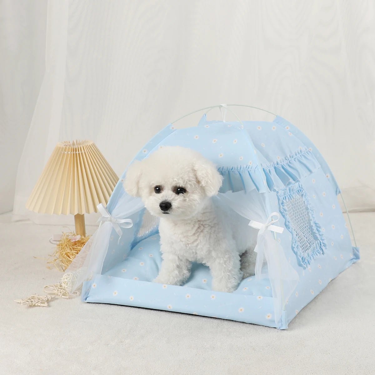 Pet Tent Bed Cats House Supplies Products Accessories Warm Cushions Furniture Sofa Basket Beds Winter Clamshell Kitten Tents Cat - Eco and More Pet Store