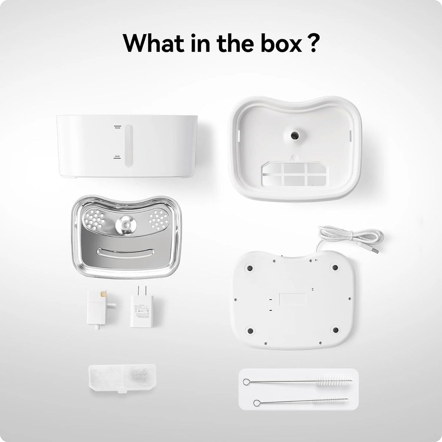 Pet Water Fountain | Water Dispenser with Smart Pump - Eco and More Pet Store DBA Overseen