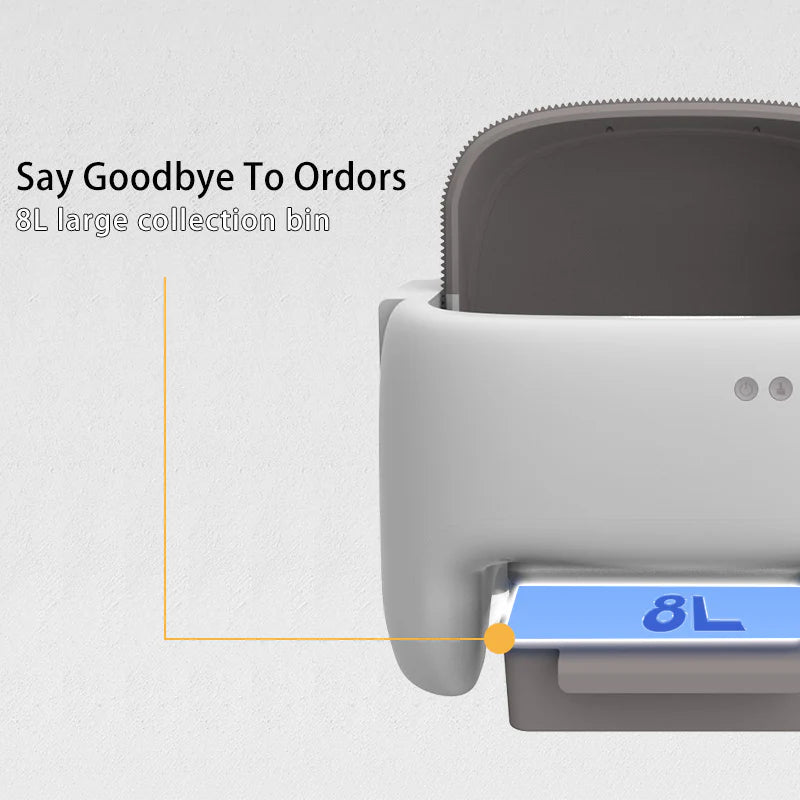 Self Cleaning Litter Box | Automatic Cat Litter Box with Safety Protection - Eco and More Pet Store DBA Overseen