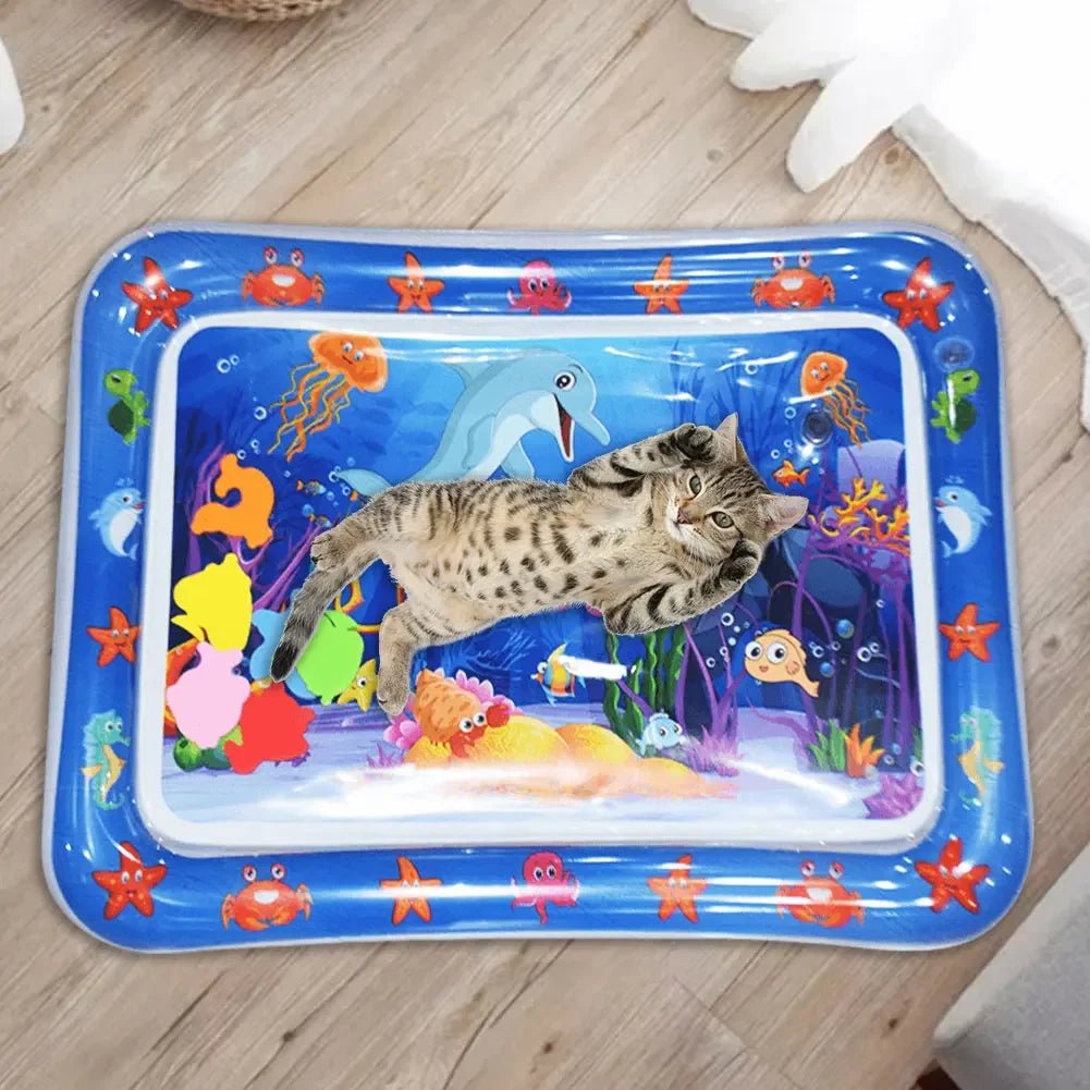 Sensory Water Mat Thickened Sensor Play Water Sensor Cat Mat Pet Supplies Cleaning Cooling Mat Summer Cat Pets Accessories - Eco and More Pet Store