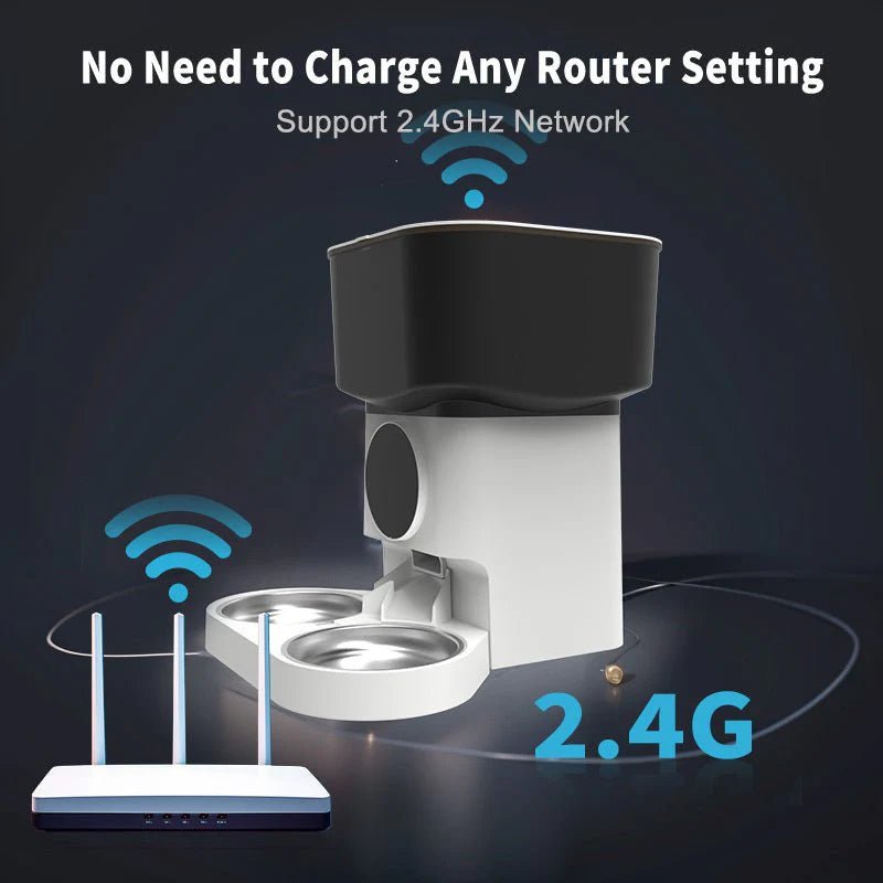 Smart Automatic Cat Feeder | 7L - Reliable Automatic Cat Food Dispenser - Eco and More Pet Store DBA Overseen