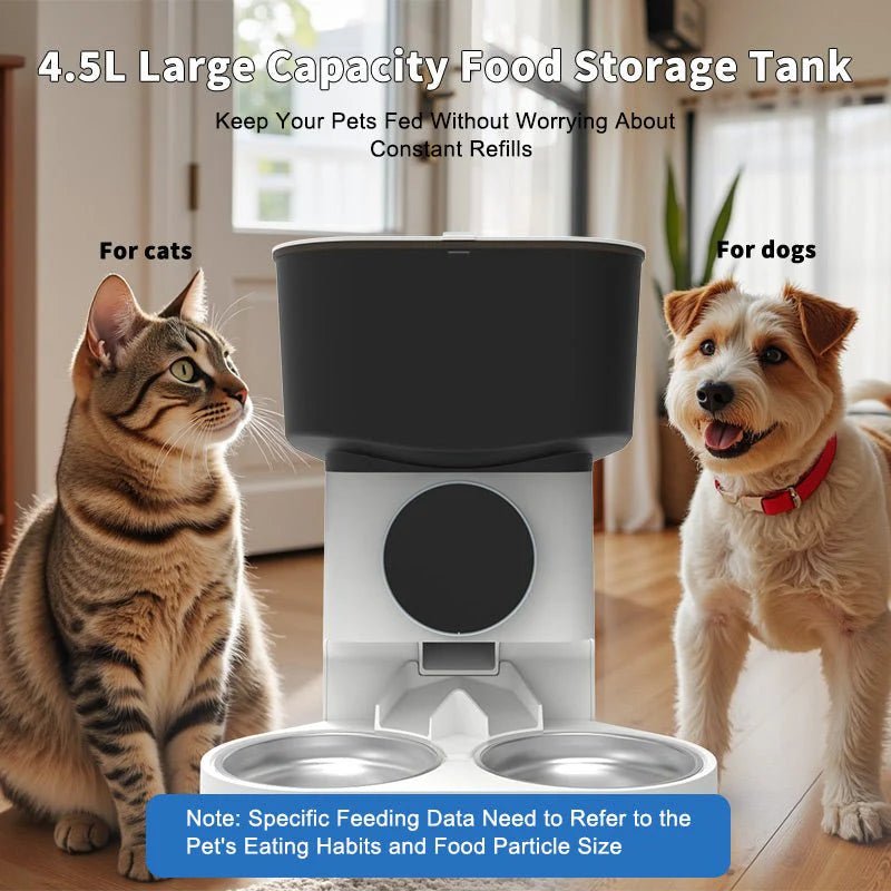 Smart Automatic Cat Feeder | 7L - Reliable Automatic Cat Food Dispenser - Eco and More Pet Store DBA Overseen