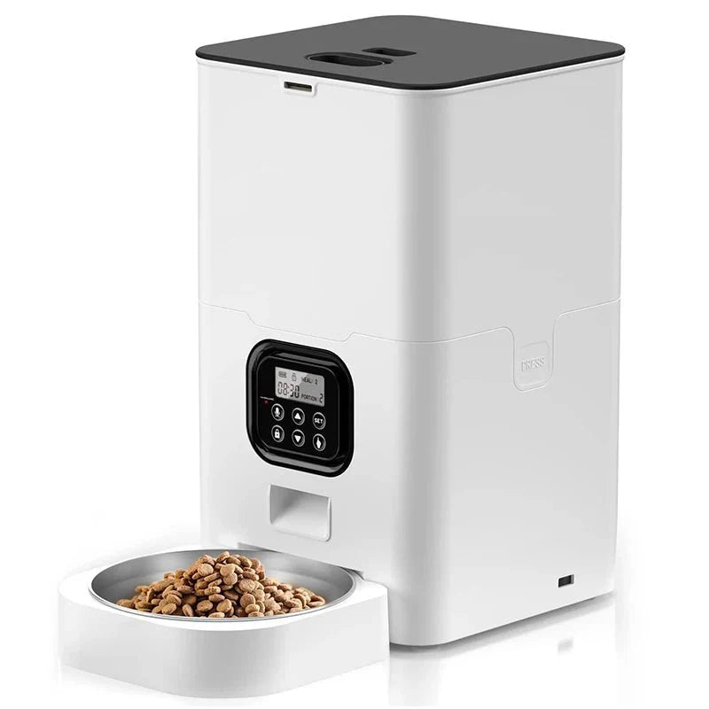 Wifi - Enabled Smart Pet Feeder | App Control & Remote Feeding - Eco and More Pet Store DBA Overseen