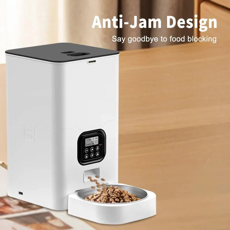 Wifi - Enabled Smart Pet Feeder | App Control & Remote Feeding - Eco and More Pet Store DBA Overseen